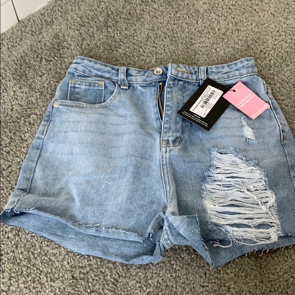 High waisted shorts